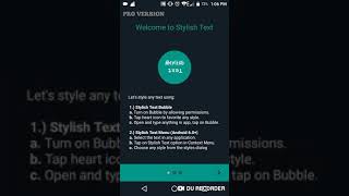 Stylish Text - Tutorial Pro Version screenshot 1