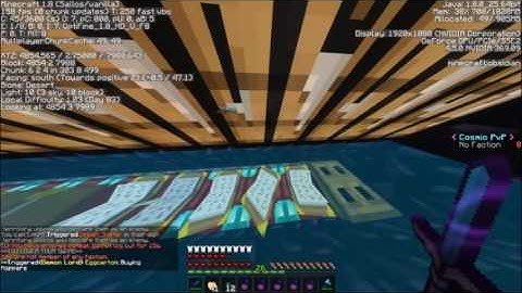 Hacking on cosmicpvp.me (Phase godset kill)!!