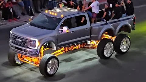SEMA Cruise 2025! 2 Hours of Custom Vehicles Leaving Sema, Roll Out to Sema Fest Parade Las Vegas