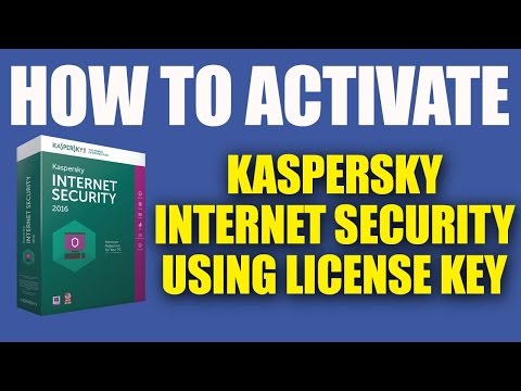 How to Activate Kaspersky Internet Security 2016 Using Key File - 100% Working License Key @NewtonShah