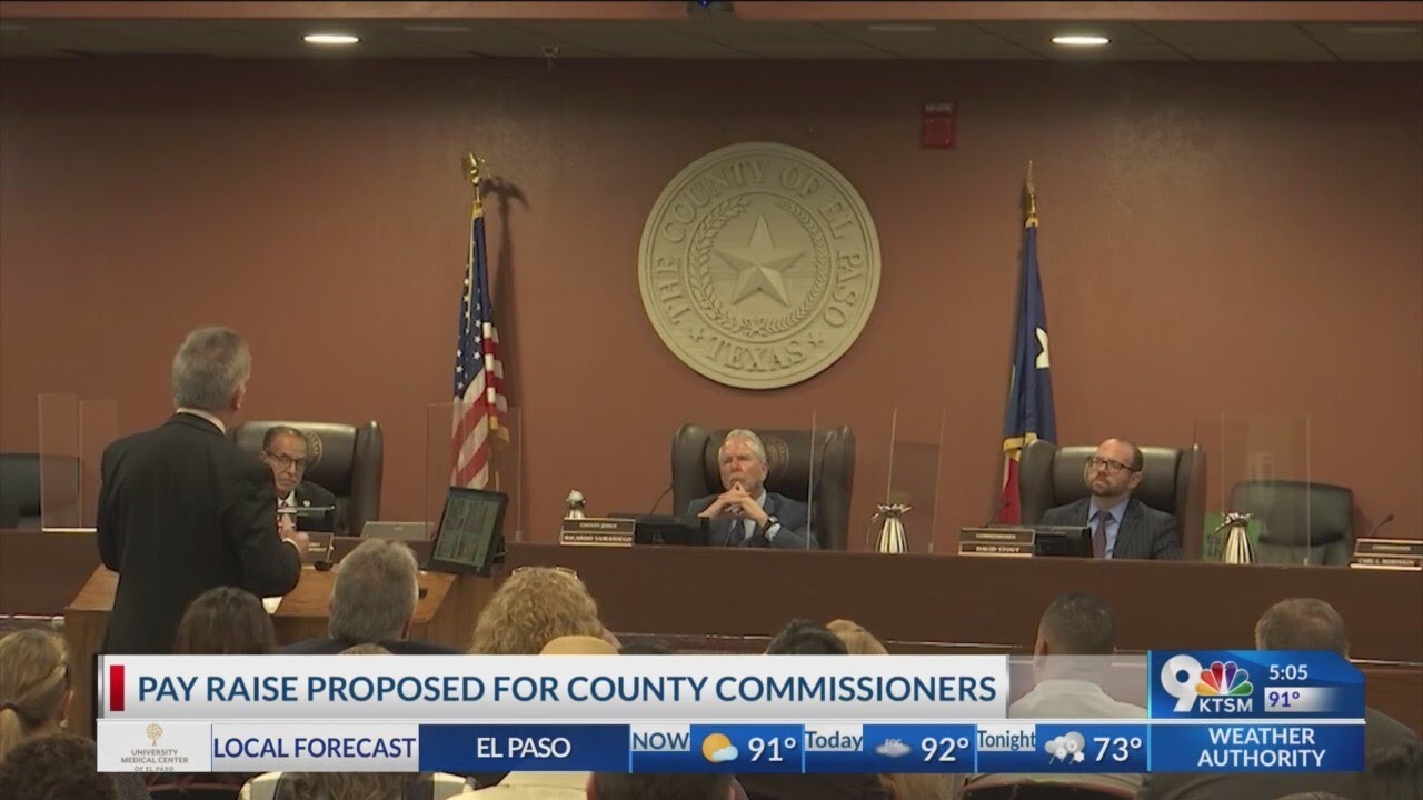 County commission pay raise - YouTube