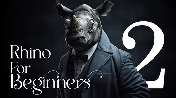 Rhino for Absolute Beginners – Complete Guide | Ep2: : Mastering Precision Drawing in Rhino