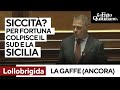 Per fortuna la siccit ha colpito il sud e la sicilia polemiche per la gaffe di lollobrigida