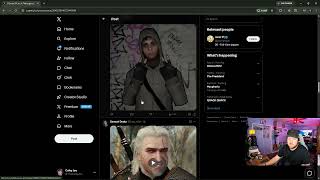 Reacting to my Twitter X Feed