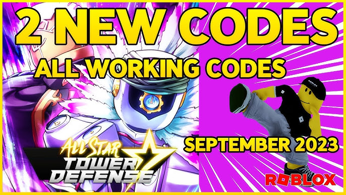 NEW* ALL WORKING CODES All Star Tower Defense IN SEPTEMBER 2023