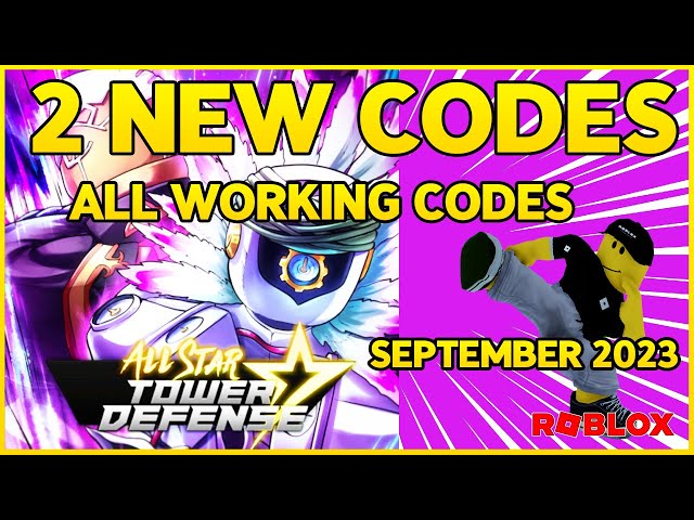 New Codes!) All Star Tower Defense Codes (September 2023)
