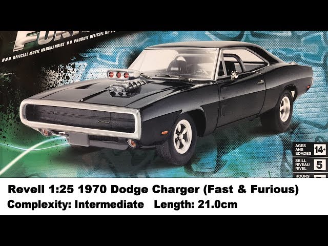 Maquette - Dominics 1970 Dodge Charger Fast & Furious - Revell