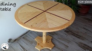 How To Make a Round Dining Table by Ahşap Kokusu 6,768 views 3 years ago 17 minutes