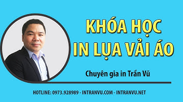 Khóa Học In Lụa Vải Áo - Dạy nghề in lụa trên vải, In áo thun, Áo Đồng Phục | In Trần Vũ