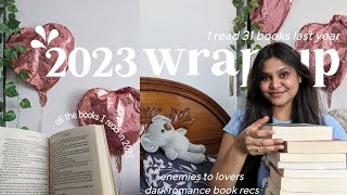 I read 31 books in 2023: Book wrap up⭐ + Book recs🩵 *no spoilers*