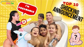 Top 10 Shocking Announcements! Pregnancy Announcements That Will Fill Your Heart With Joy