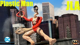 McFarlane DC Multiverse Plastic Man BAF JLA Justice League Action Figure Review & Comparison