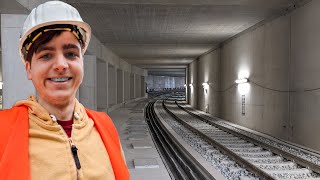Visité Una Estación De Metro En Construcción