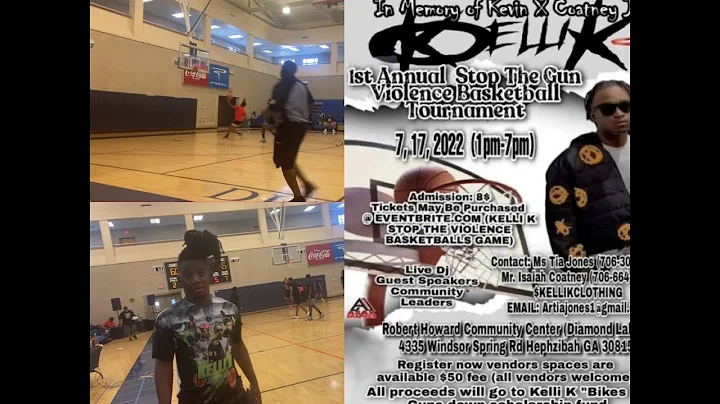 1ST Annual Doc Kelli stop the Gun violence basketb...