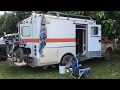 Vanlife tour of the ambulance I converted into my home. (Currently on Panamerican tour in Honduras)