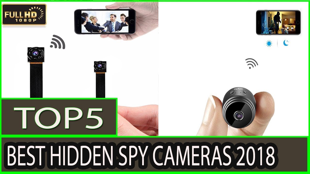 Best Hidden Spy Camera 2018 - Top 5 