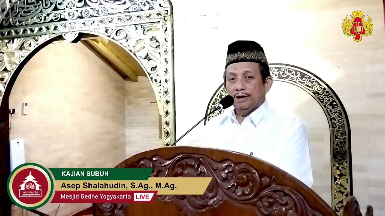 KAJIAN SUBUH | Asep Shalahudin, S.Ag., M.Ag.