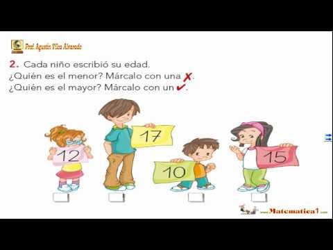 EJERCICIOS DE COMPARACIÓN DE NÚMEROS -Matemáticas PRIMARIA ...