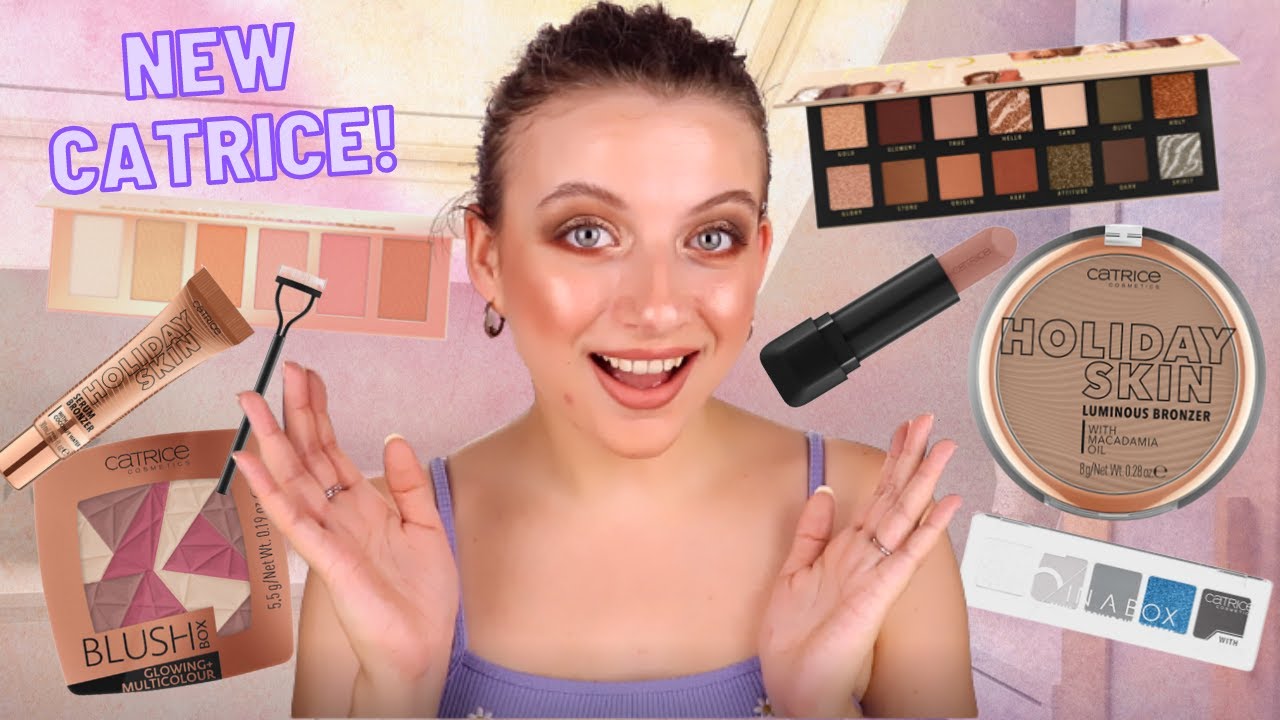 New Catrice Makeup // Try On Haul! - YouTube