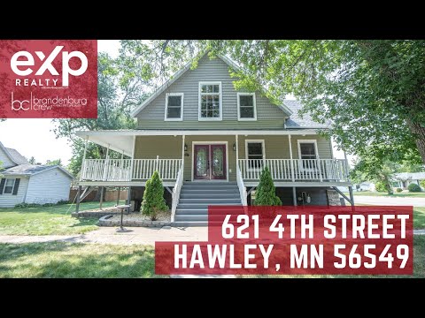 621 4th St, Hawley, MN home video tour