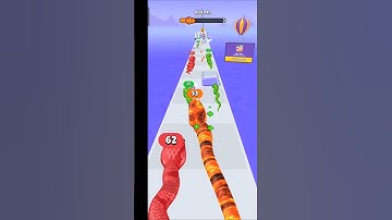 Snake run race running walkthrough gameplay |  #shorts #snakevideo