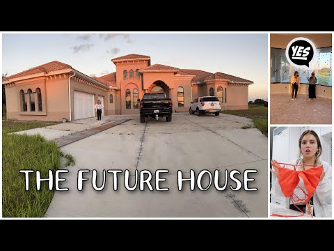 THE FUTURE HOUSE TOUR / HUGE GOODWILL HAUL |VLOG#1180