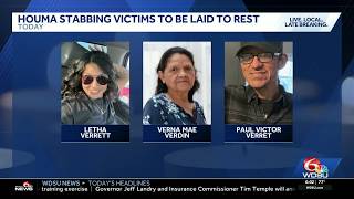 Funeral services held for family stabbed to death in Houma