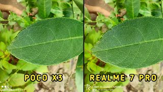 POCO X3 VS Realme 7 PRO Camera Comparison \/ POCO X3 Camera review \/ Tech 4 Camera