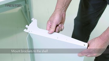 Treston upright shelves - quick assembly instructions