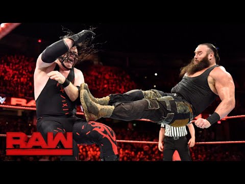 Braun Strowman vs. Kane - Winner Challenges for Universal Title at Royal Rumble: Raw, Dec. 11, 2017