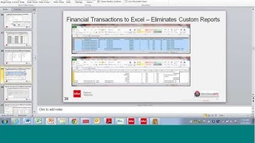 Infor LN Finalized Transactions and Integration Transactions to Excel