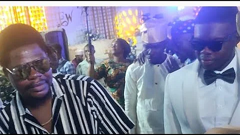 MR MACARONI vs CUTI ABIOLA "LAWYER KUNLE" MEET ON PASUMA'S STAGE @WASIU & ENIOLA'S WEDDING