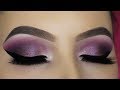 Purple Shimmer Eye Makeup Tutorial