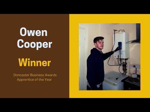 Owen Cooper - Apprentice of the Year Winner - Doncaster Business Awards 2020/21