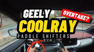 GEELY COOLRAY PADDLE SHIFTERS 🔥🏎️ ALABANG WEST AT IKOT TIME 🌲🚗 HOW TO OVERTAKE