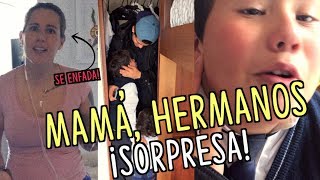 I ARRIVED BY SURPRISE TO MY MOM'S HOUSE  (unexpected reaction) 😱 | Sebastián Villalobos