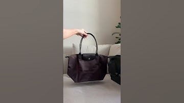 Longchamp Le Pliage Medium in Mocha | #longchamp #longchamplepliage