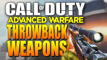 Call of Duty: Advanced Warfare - Create a Class THROWBACK WEAPONS!? - COD 2014