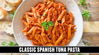 20 Minute TUNA PASTA with Paprika & Garlic | Easy ONEPAN Recipe