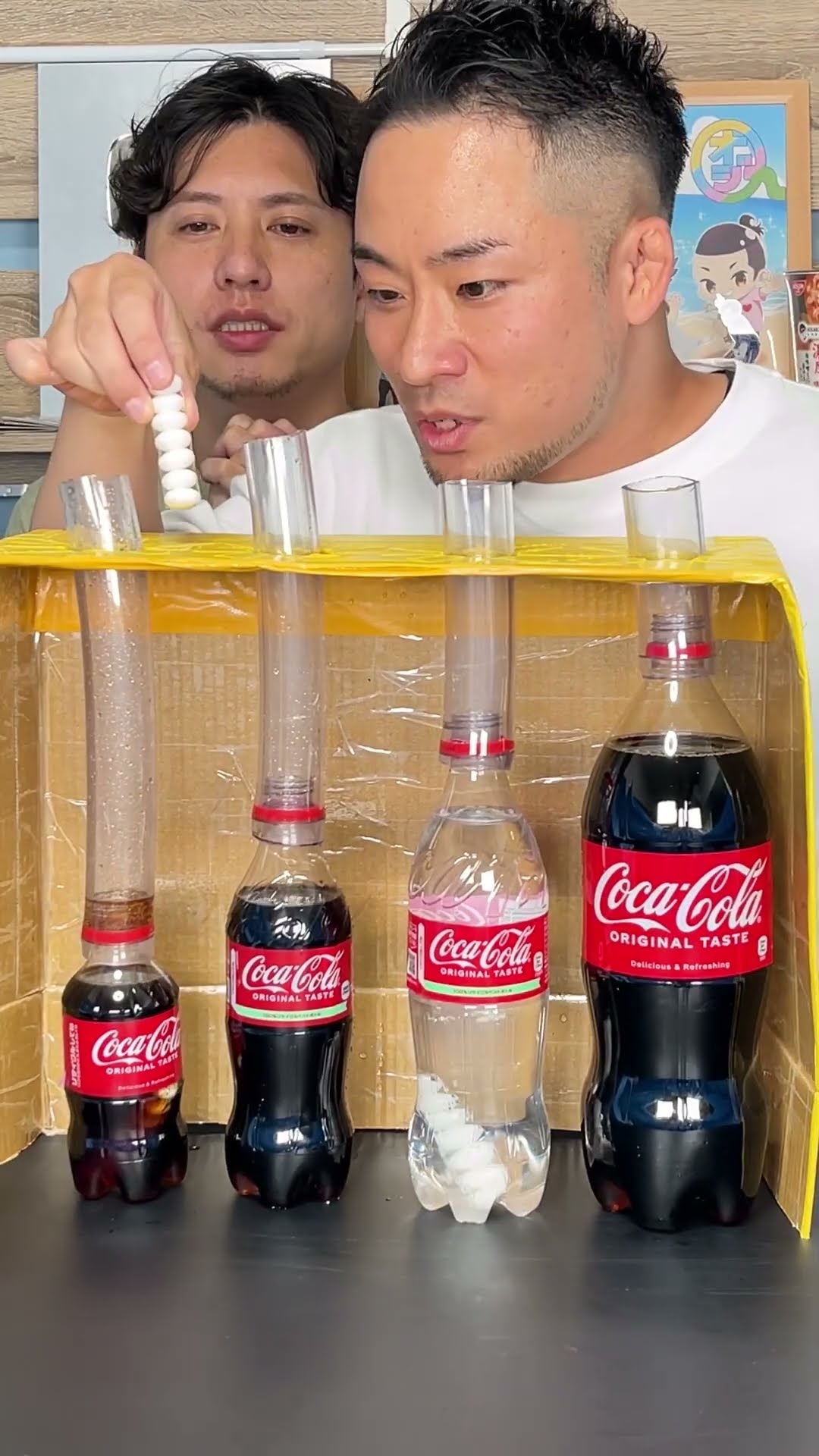 【爆噴】大中小メントスコーラ２