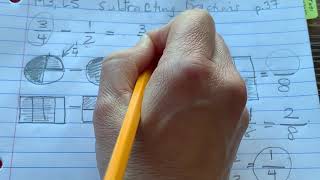 M3, L5 5th engage NY math: subtracting fractions