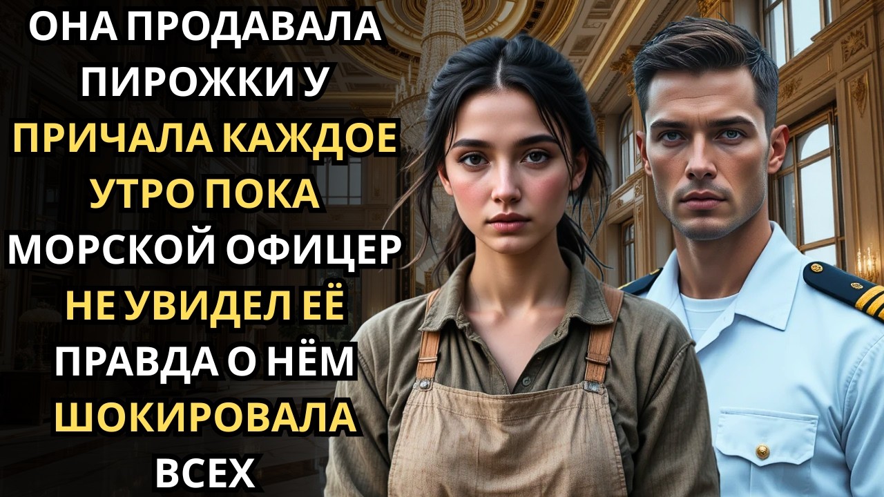 Морской офицер посмотрел на неё среди толпы… никто не знал, что он богатый офицер флота.