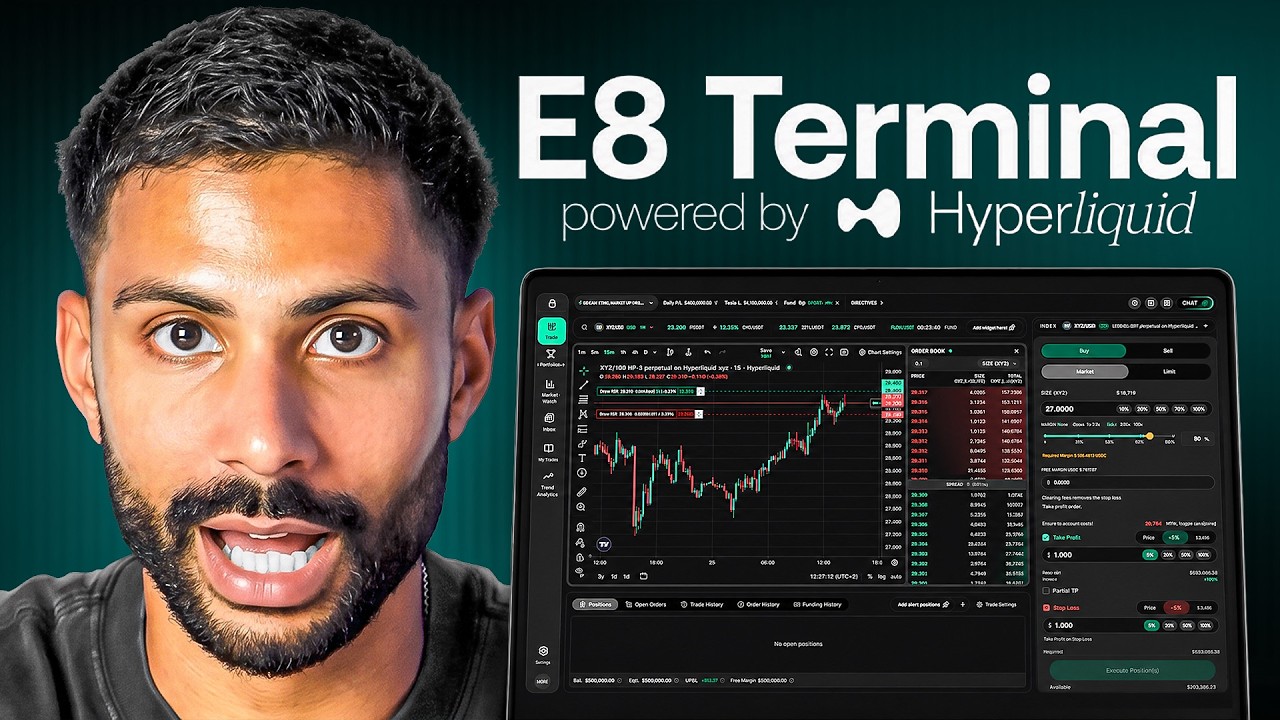 First Look : The New E8 Markets Trading Terminal
