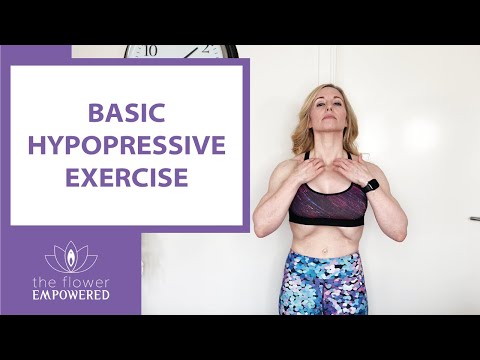 How to perform a basic hypopressive exercise
