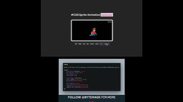 CSS Sprite Animation Switcher | Character Walk Cycle Using Pure CSS #shorts