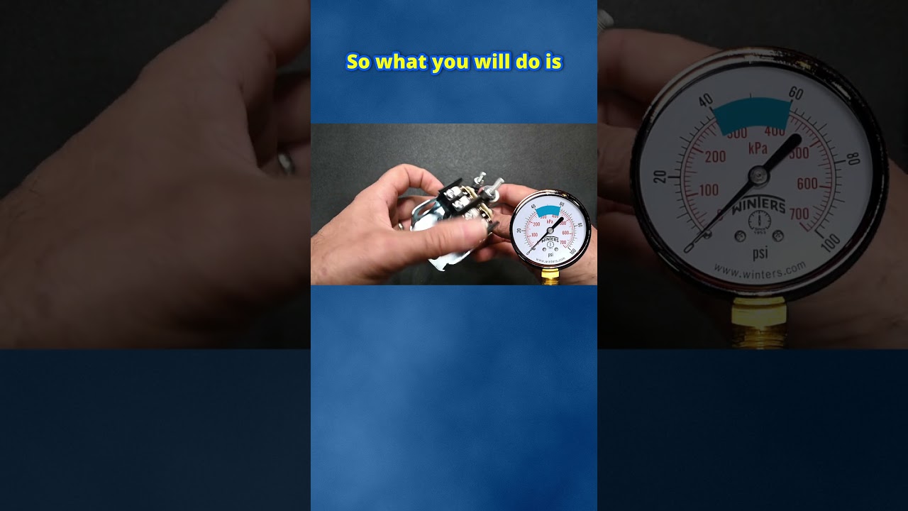 Пояснение к большой гайке на реле давления скважинного насоса – ИЗБЕГАЙТЕ маленькой! 