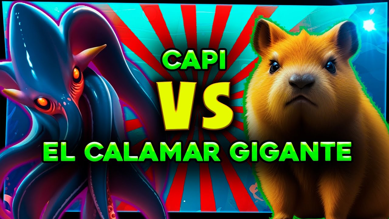 Capi VS el Calarmar Gigante | Cuento Infantil - YouTube