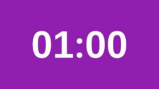 1 Minute Timer - 60 Second Countdown