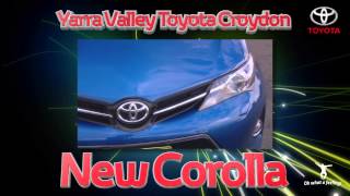 New Toyota Corolla Melbourne Croydon Lilydale Motor show