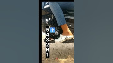 Pulsar 125 bs6 2023 model gear shift pattern| pulsar150 same pattern| NS 125 same gear shift pattern